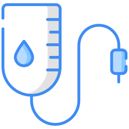 une poche de sang Icône