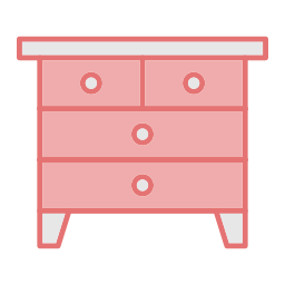 Chest of drawers icon