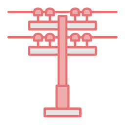 Электрический столб иконка