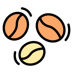 Coffee bean icon