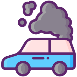 자동차 배기가스 icon
