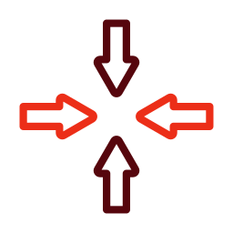 Directional arrows icon