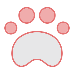 Paw print icon