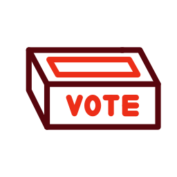 bureau de vote Icône