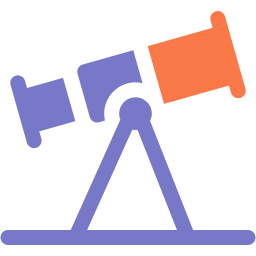 teleskop-symbol icon
