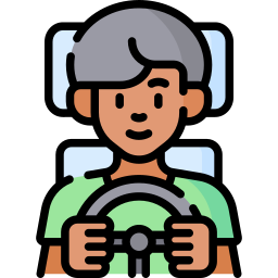 conduciendo icono