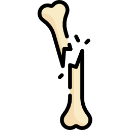 Broken bone icon