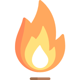 fuego icono