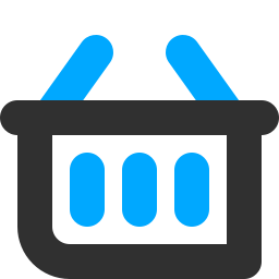 Shopping basket icon icon