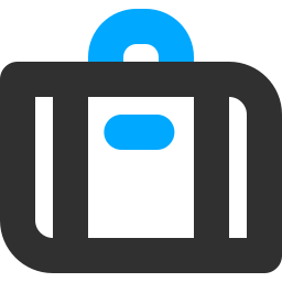 Suitcase icon icon