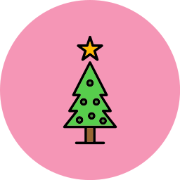 kerstboom icoon