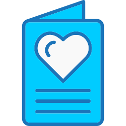 Greeting card icon