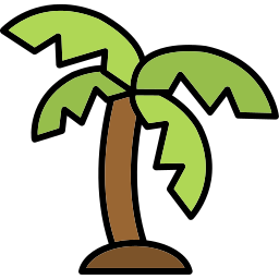 liść palmowy ikona