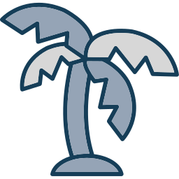 liść palmowy ikona