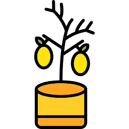 Лимонное дерево иконка