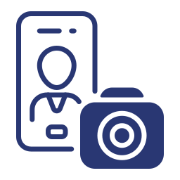 Mobile camera icon