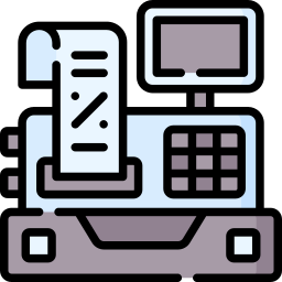 caja registradora icono