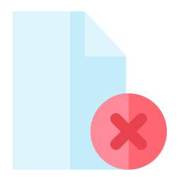 Broken file icon