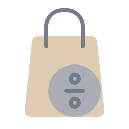 Shopping discount icon