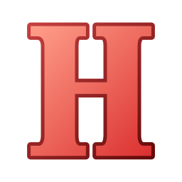 Letter h icon