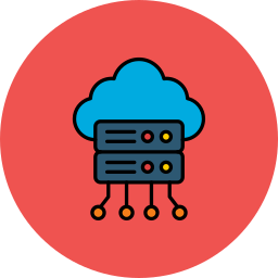 Cloud server icon