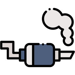 Exhaust pipe icon