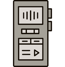 grabadora icono