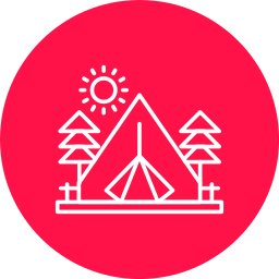 Camping icon