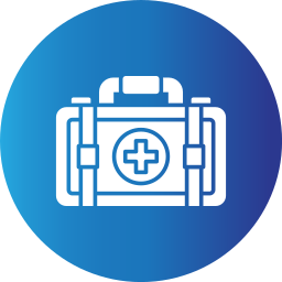 First aid kit icon