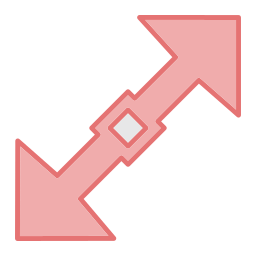 Diagonal arrow icon