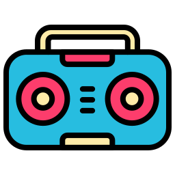 Radio tape icon