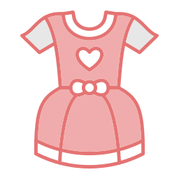 Детское платье иконка