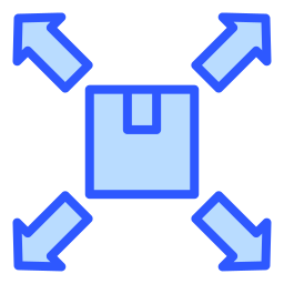 distributiecentrum icoon