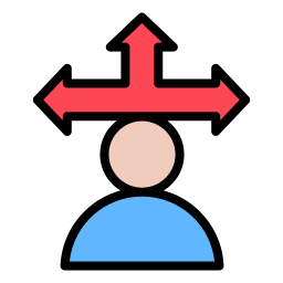 decisión icono