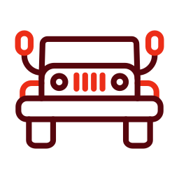 jeep militare icona