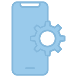 Mobile development icon