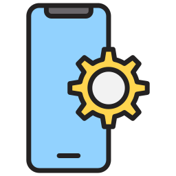 desarrollo móvil icono