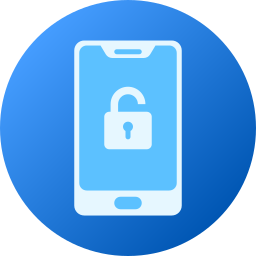 Lock phone icon