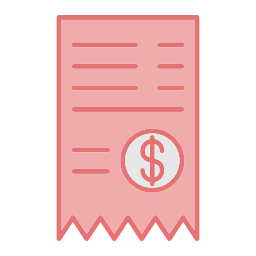 Receipt icon