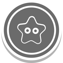 Clothing button icon