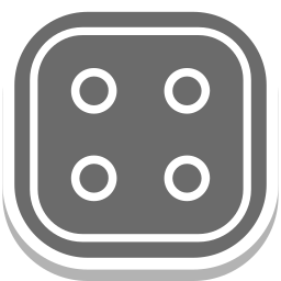 botón de tela icono