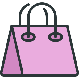 Woman bag icon