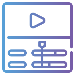 Video editor icon