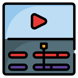 동영상 편집기 icon