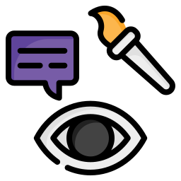 Visual communication icon