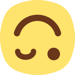 knipoog-emoji icoon