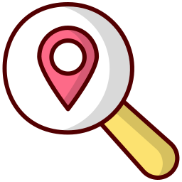 buscar ubicación icono
