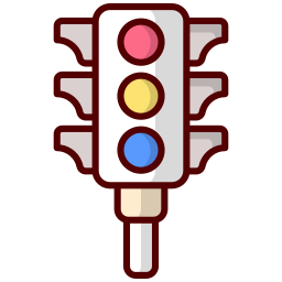 Traffic light icon