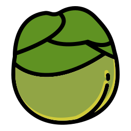 Palmyra fruit icon