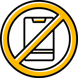 No phone icon